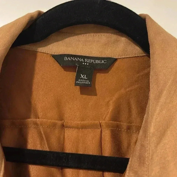 Banana Republic Light Brown Button Down Shirt - Picture 2 of 6